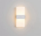 Touch Sensor LED Wall Light – USB Rechargeable Acrylic Sconce