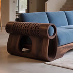 Comfortable Italian Living Room Sofa Luxury Gaming Nordic Design Sofa Double Cushion Muebles Para Habitacion Home Furniture