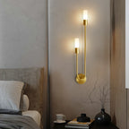 Spire Sleek LED Wall Light 12W Warm White Modern Metal G9 Bulb