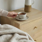 Minimalist Mango Wood Oslo Bedside Table