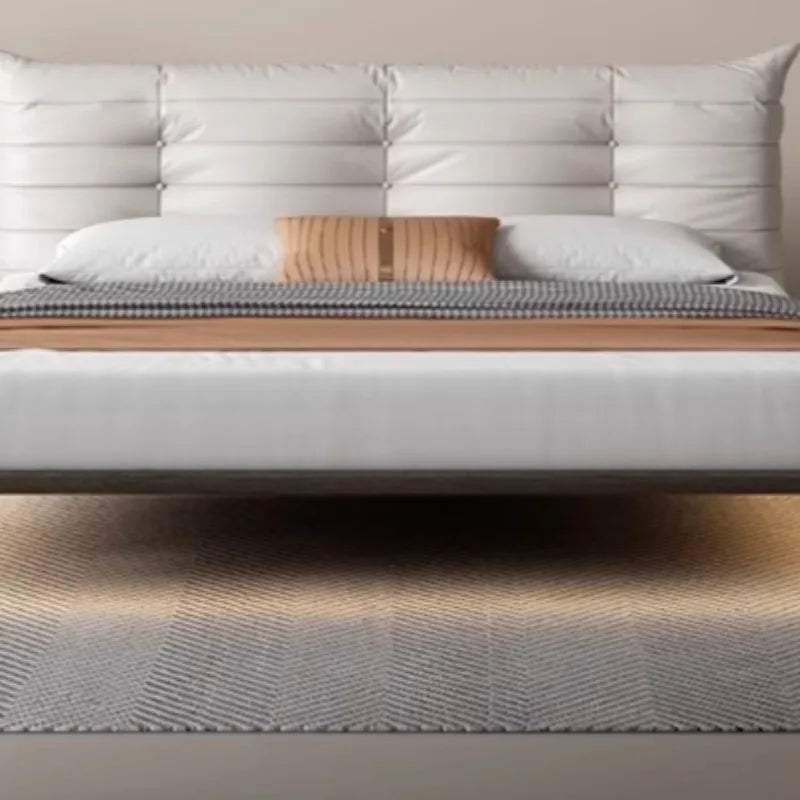 Upholstered Unique Bed Frame Japanese French Lounge Bed Dressers Children Muebles Para El Hogar Bedroom Furniture Accessories