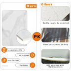 Comparison chart showing features of a product labeled 'Ours' versus 'Others' with images and text.