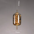 Modern Starry Sky Glass LED Pendant Light – Luxury Hanging Ceiling Lamp