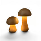 MUSHROOM WOOD LED LAMP