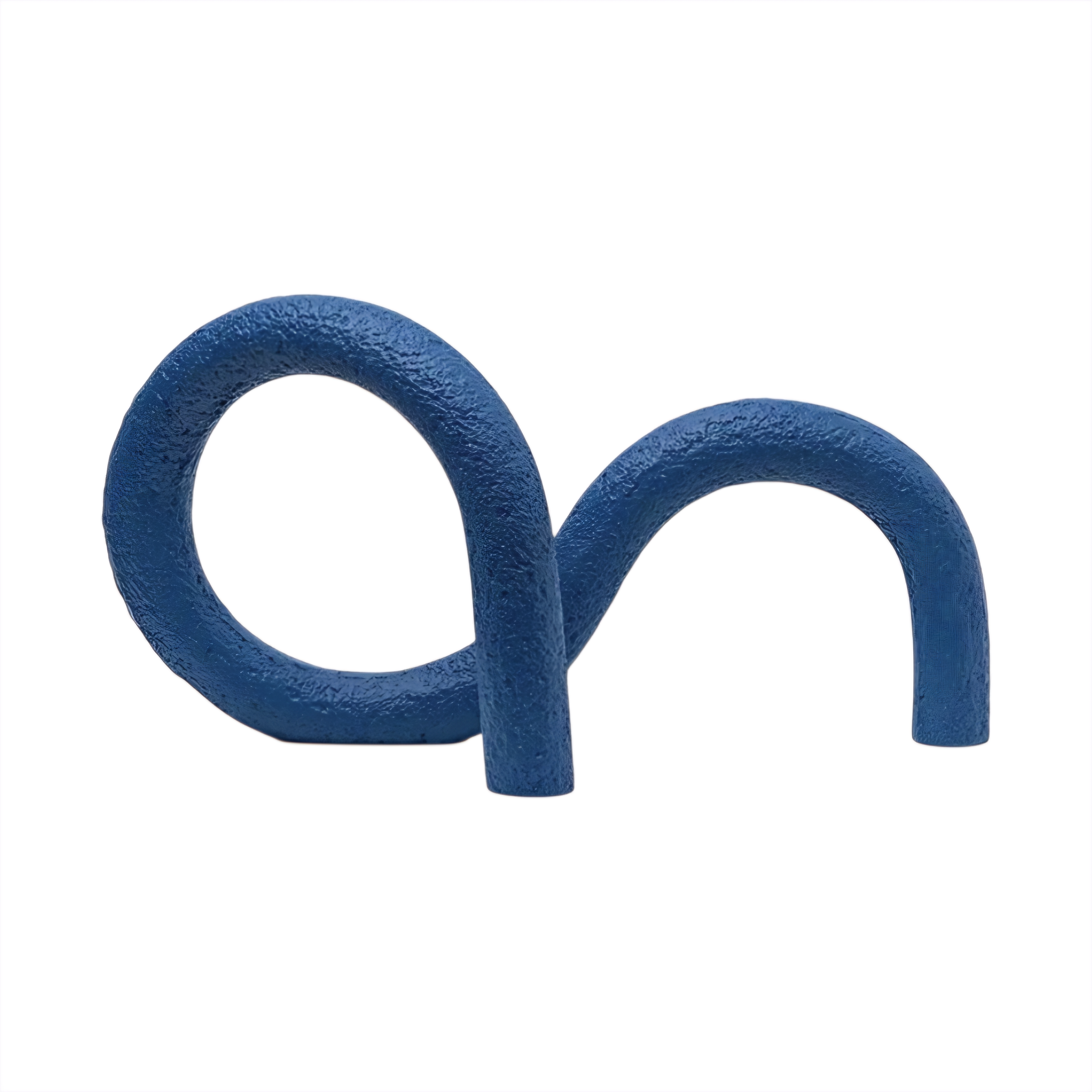 Arlo Japandi Minimalist Resin Ornament – Neutral Tone Modern Knot Sculpture