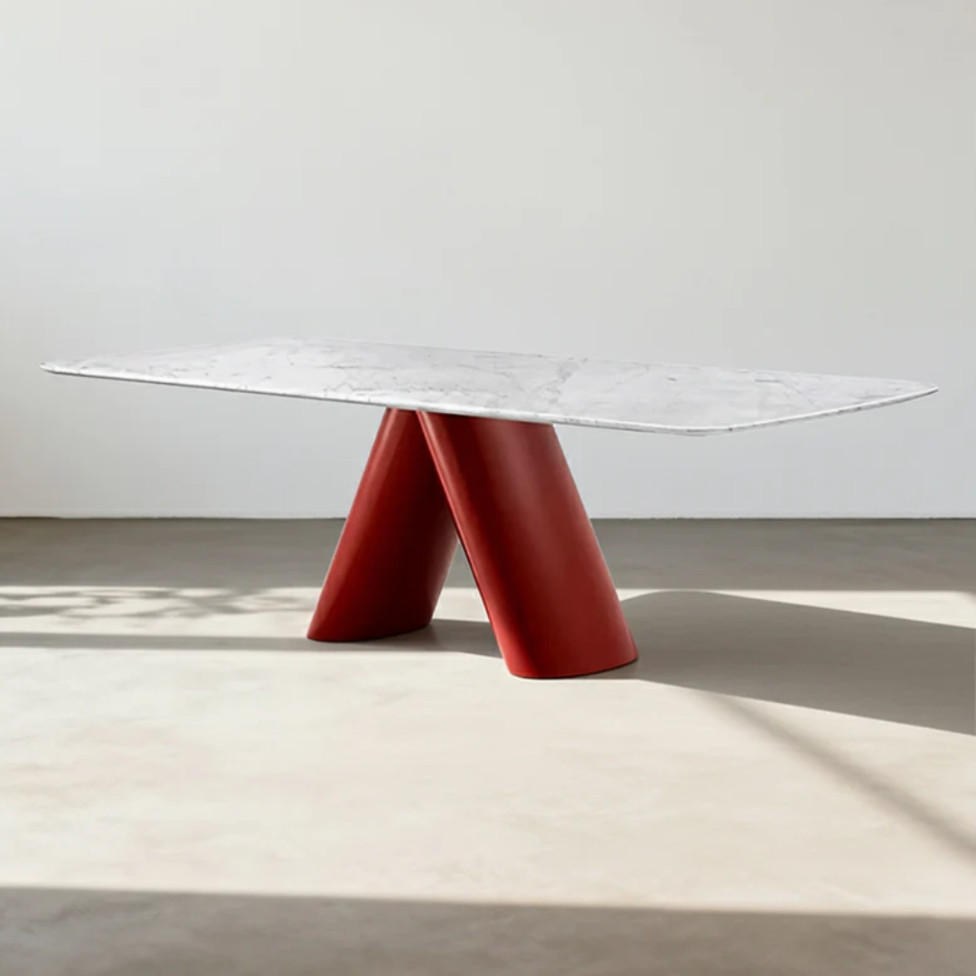 Hoain Dining Table, Marble, More Shapes