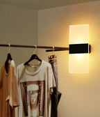 Touch Sensor LED Wall Light – USB Rechargeable Acrylic Sconce