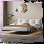 Upholstered Unique Bed Frame Japanese French Lounge Bed Dressers Children Muebles Para El Hogar Bedroom Furniture Accessories