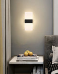 Touch Sensor LED Wall Light – USB Rechargeable Acrylic Sconce