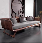 The Northwood Walnut & Ash Sofa - elegant