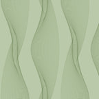 Wavy patterned fabric texture in green color