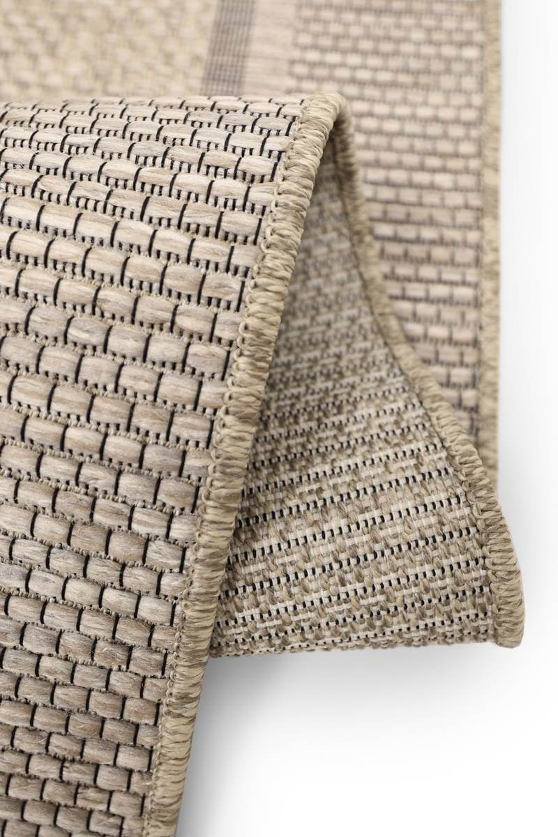Summer Latte Border Rug – Indoor/Outdoor
