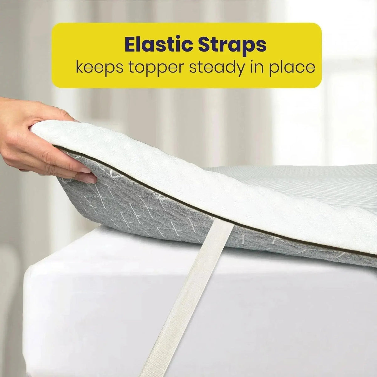 Brightr®  Titan Deluxe 2 in 1 Firm Mattress Topper