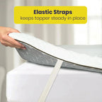 Brightr® Orthopedic Hard Mattress Topper Designed for People with Back Pain