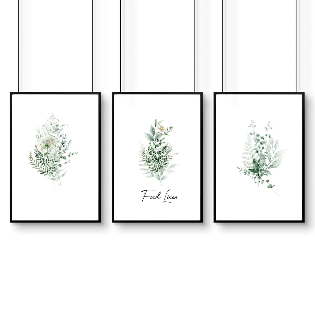 Laundry Room Artwork | Set of 3 French Country Prints