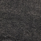 Washable Charcoal Shaggy Rug