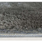 Soft Washable Grey Shaggy Rug | SA-04