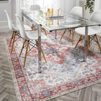 Washable Rug Marrakesh Red