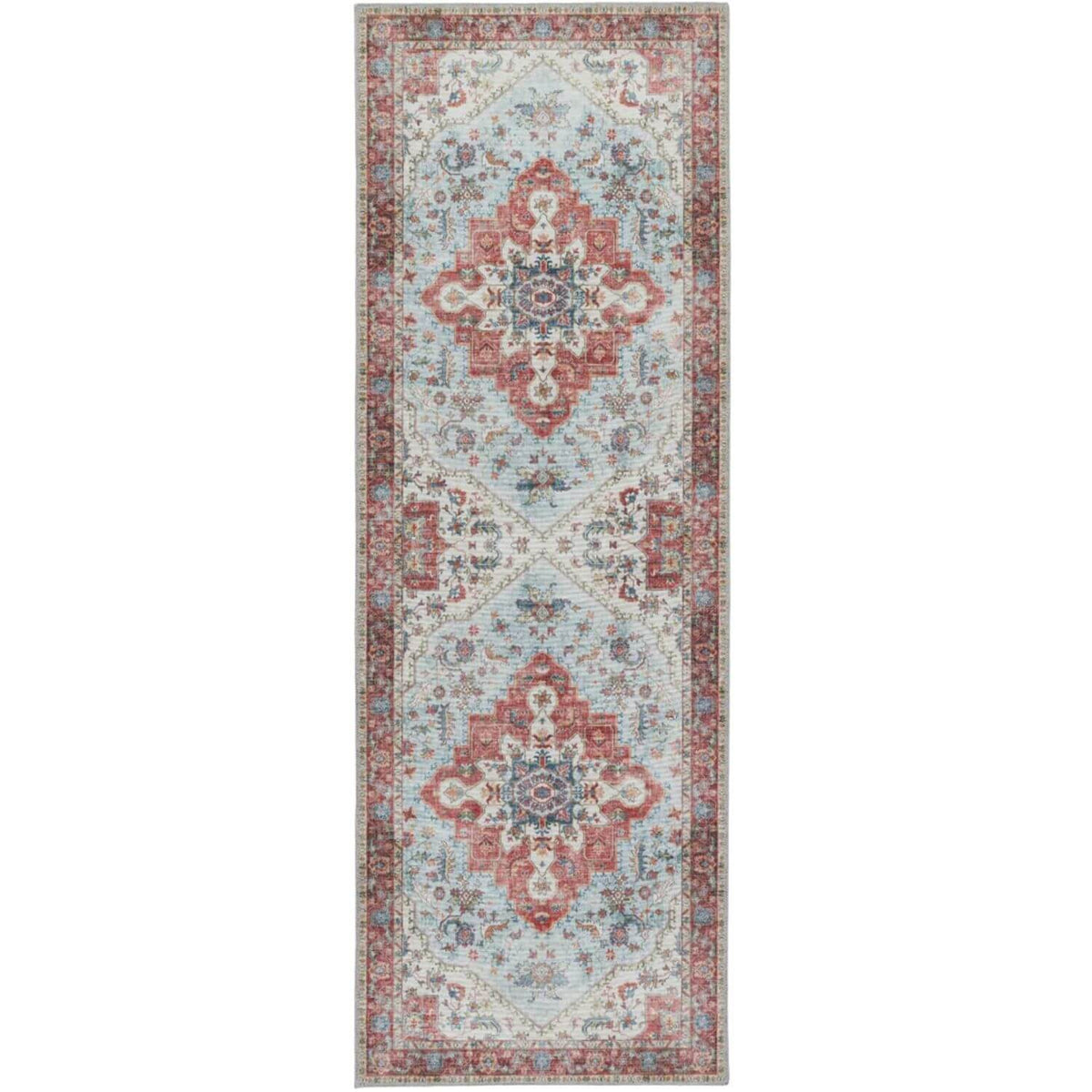 Washable Rug Marrakesh Red