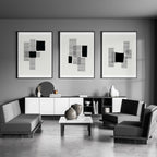 Abstract Art Painting | Set of 3 Abstract Wall art Prints