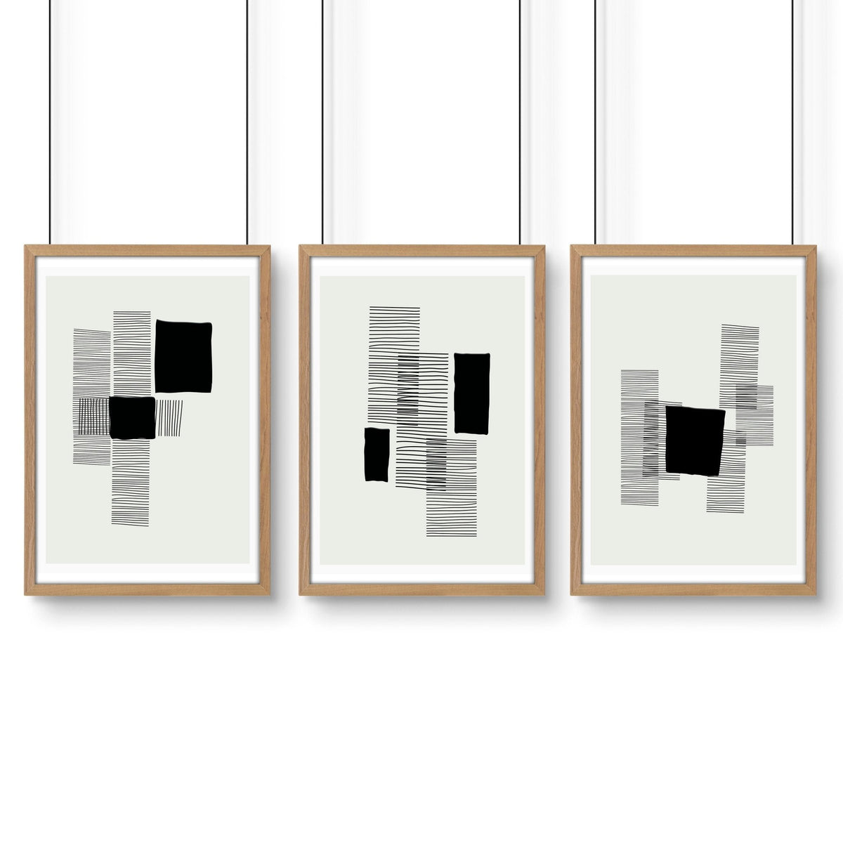 Abstract Art Painting | Set of 3 Abstract Wall art Prints