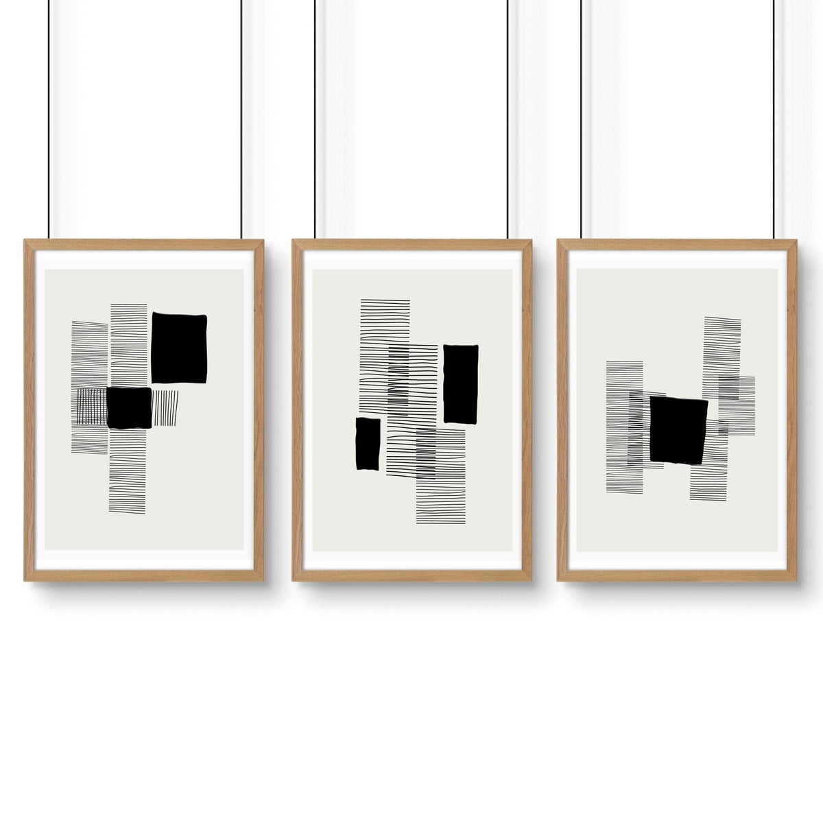 Abstract Artwork Prints | Set of 3 Abstract Wall art Prints