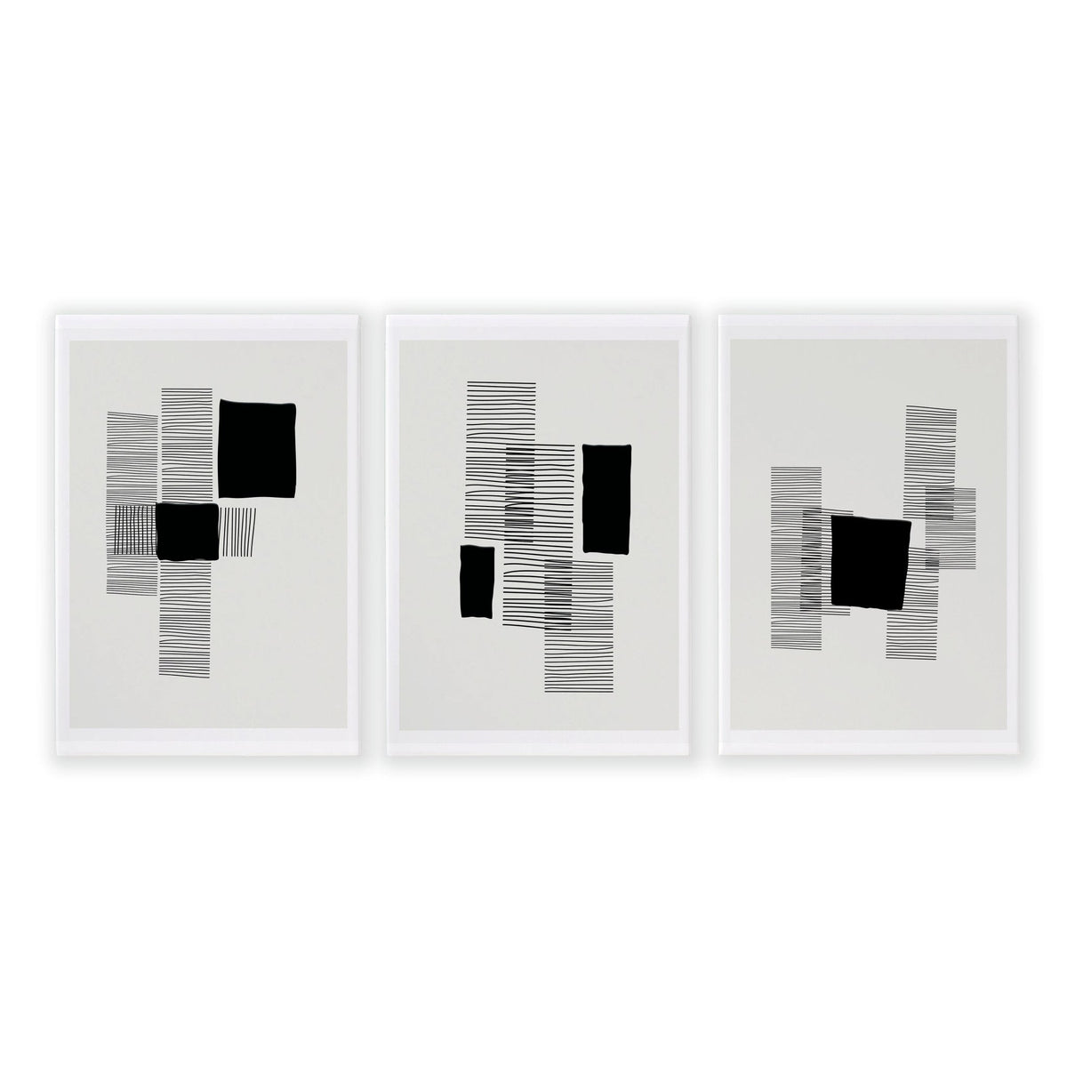 Abstract Artwork Prints | Set of 3 Abstract Wall art Prints