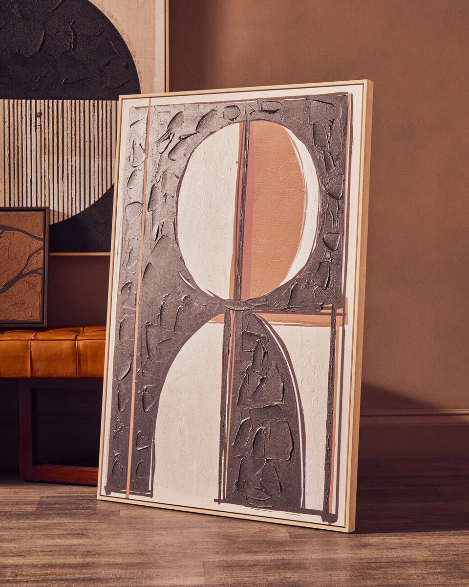 Abstract Geometric Design Wall Art | Astratto - MOOAZAA