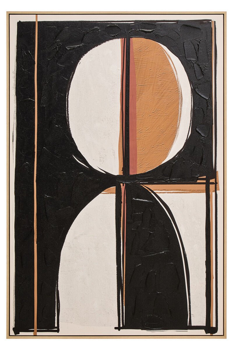 Abstract Geometric Design Wall Art | Astratto - MOOAZAA