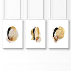 Abstract wall art for office | set of 3 wall art prints