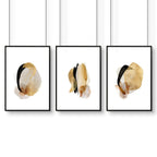 Abstract wall art for office | set of 3 wall art prints