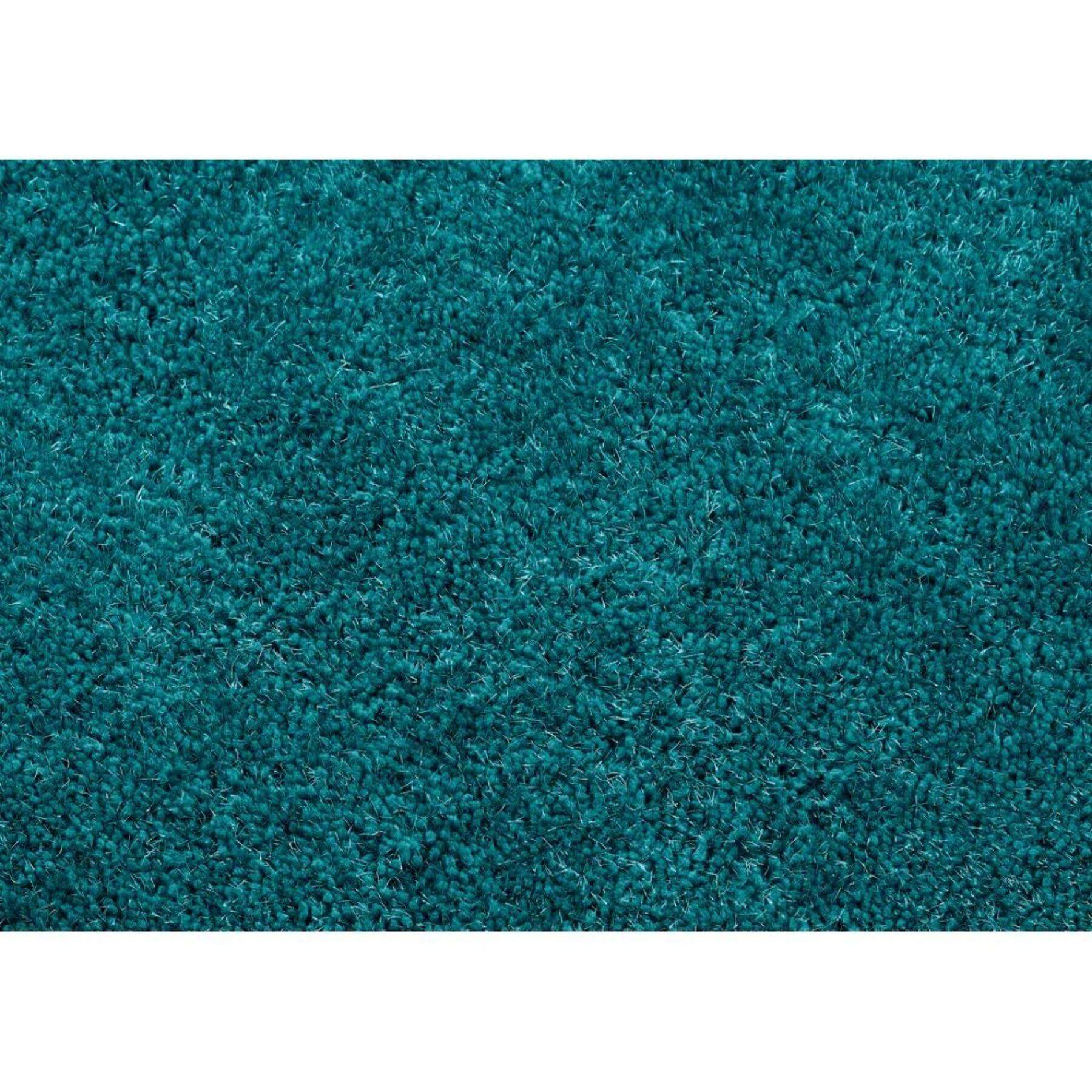 Chicago Dark Teal Shaggy Rug