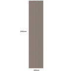 Acoustic Wall Panels in Dusky Pink with Black Backing