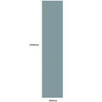 Acoustic Wall Panels in Baby Blue with Black Backing