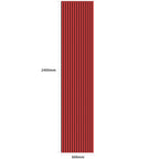 Acoustic Wall Panels in Red Wonder with Black Backing