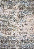 Arabesque Multicolour Abstract Rug - MOOAZAA