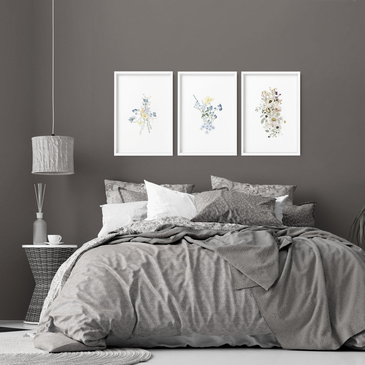 Art Botanical Prints | Set of 3 wall art prints
