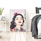 Art Decor For Bedroom Wall | Set of 3 Bohemian Prints