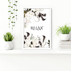 Bathroom Wall Art Black & White Set of 3 Prints
