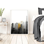 Art Prints Large | Set of 3 Urban Skyscrapers Wall art Prints