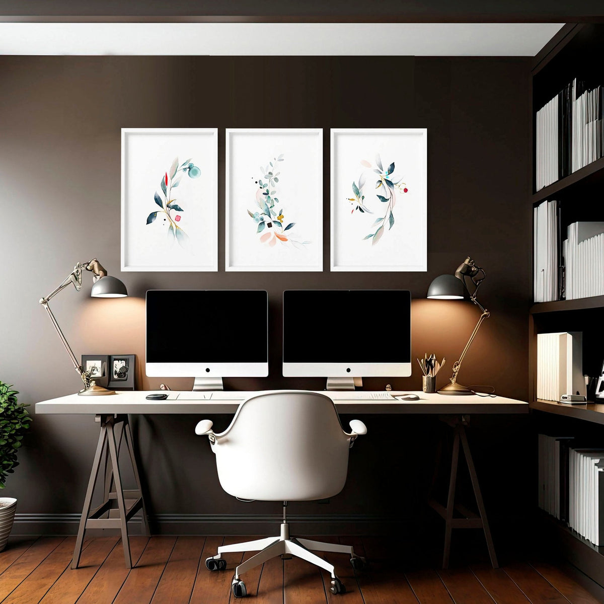 Wall Art For Work Office | set of 3 wall art prints