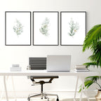 Artwork For Work Office | Set of 3 wall art prints