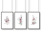 Artwork In Bedroom | Set of 3 wall art prints