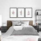 Artwork In Bedroom | Set of 3 wall art prints