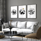 Art wall for living room | set of 3 wall art prints