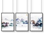 Art for the living room wall | set of 3 wall art prints