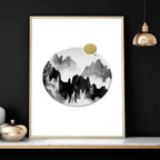 Art wall for living room | set of 3 wall art prints