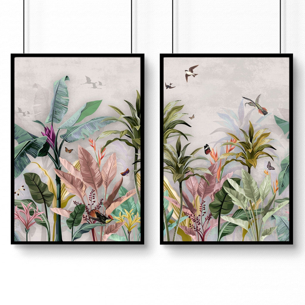 3 Set Picture for Wall – Vintage Asian Framed Prints