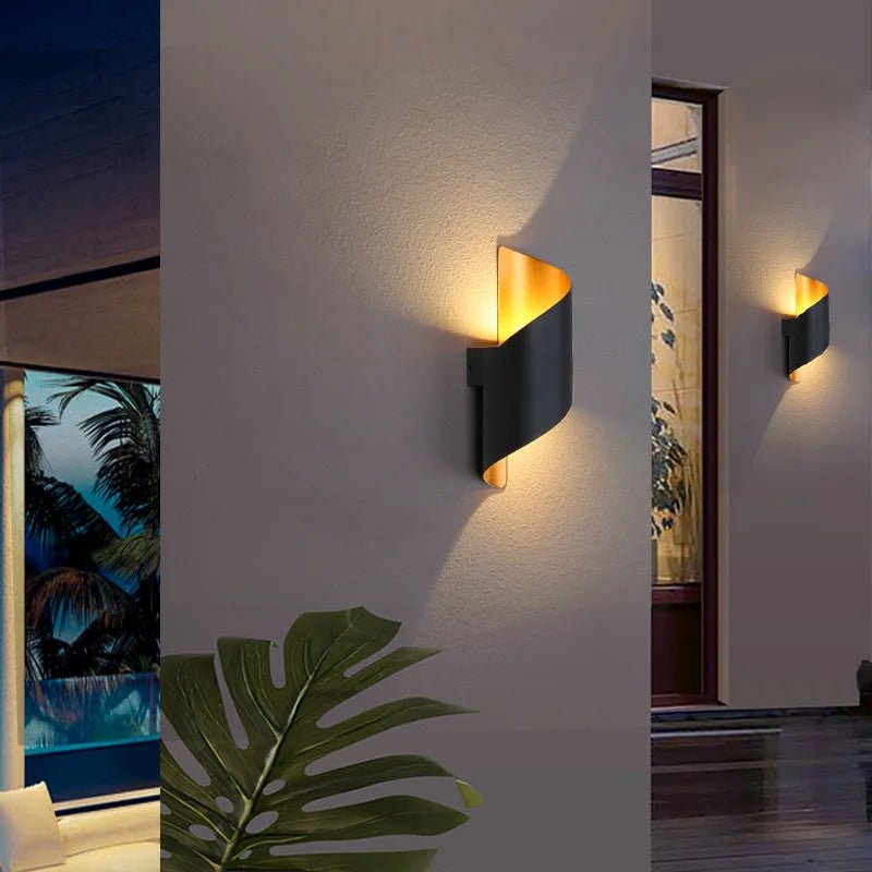 Aura 10W Modern LED Wall Light - MOOAZAA