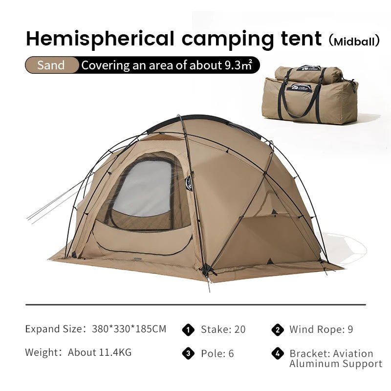Basecamp Commander Tent - MOOAZAA 